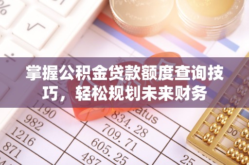 赣榆掌握公积金贷款额度查询技巧，轻松规划未来财务