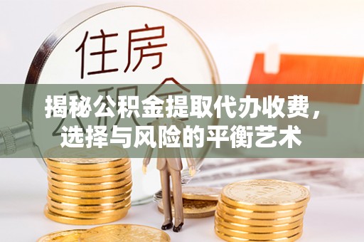 赣榆揭秘公积金提取代办收费，选择与风险的平衡艺术