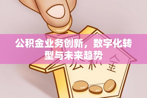 赣榆公积金业务创新，数字化转型与未来趋势