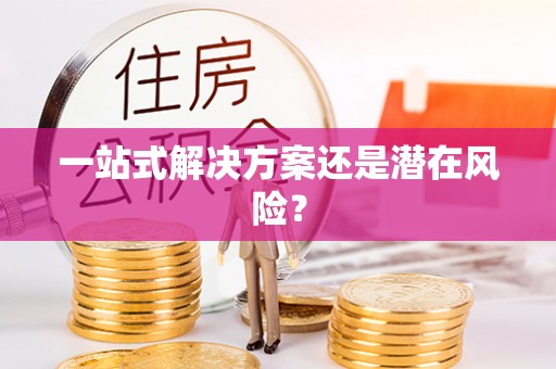 赣榆一站式解决方案还是潜在风险？